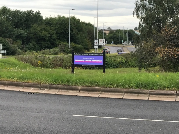 Roundabouts and Boundary Sign Advertising - Planning & Buying Experts -